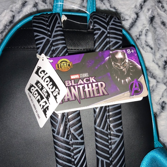 Loungefly Marvel Mini Backpack Black Panther Legacy Wakanda Forever New With Tag main image 4